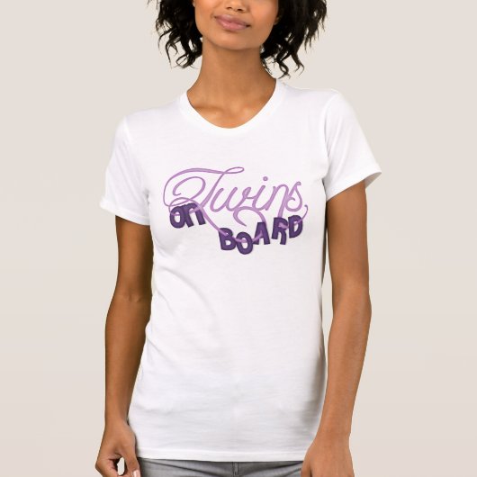 T-shirt Jumeaux à bord (Devant)