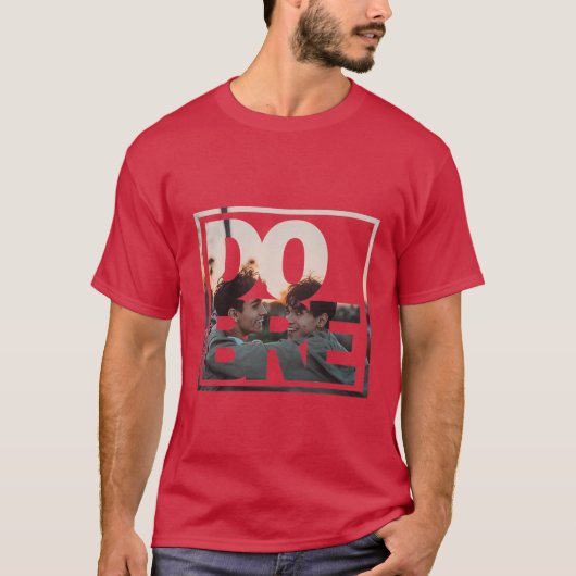 T-shirt jumeaux Dobre rétro (Devant)