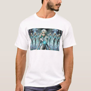 T-shirt Jumeaux Galactiques - Clones Aliens holographiques