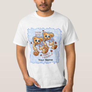 T-shirt Jumeaux Garçons Ennuis