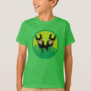 T-shirt Jumeaux lama alpaga