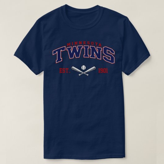 T-shirt Jumeaux rétro 1 (Design devant)