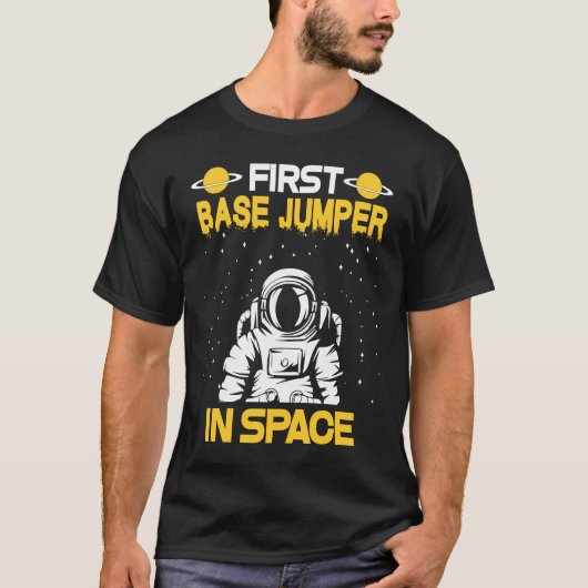 T-shirt Jumelage de base dans l'espace (Devant)