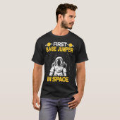 T-shirt Jumelage de base dans l'espace (Devant entier)