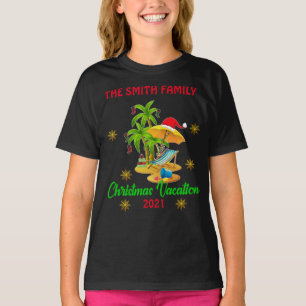 T-shirt jumelé du groupe de vacances de Noël