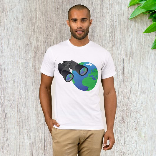 T-shirt Jumelles Et Hommes De La Terre