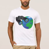 T-shirt Jumelles Et Hommes De La Terre (Devant)