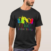 T-shirt Jump Birthday Squad Party Matching Family Group Ju (Devant)