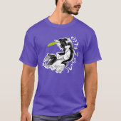 T-shirt Jump&Flip - noir (Devant)