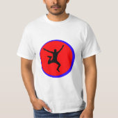 T-shirt "Jump Icon" Graphic Tee (Devant)