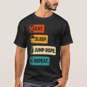 T-shirt Jump Rope Jumping Skipping Roping Jumprope (Devant)