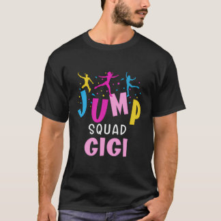 T-shirt Jump Squad Gigi Trampoline Party Correspondance An