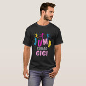 T-shirt Jump Squad Gigi Trampoline Party Correspondance An (Devant entier)