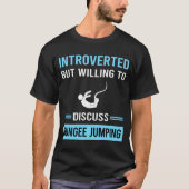 T-shirt Jumping Bungee Introverted (Devant)