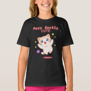 T-shirt Jumping Cat Kids Tee