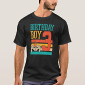 T-shirt Jumping Jumping Spider 3 ans Anniversaire Boy Part (Devant)