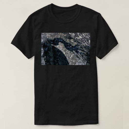 T-shirt Jumping Shadow nature art beauté (Design devant)