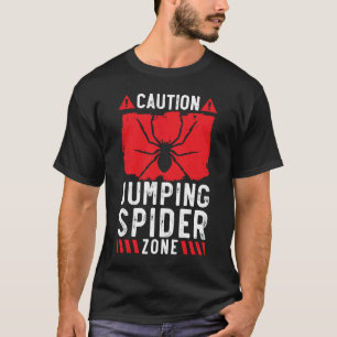T-shirt Jumping Spider Zone Arachnid Tarantula Keeper Spid