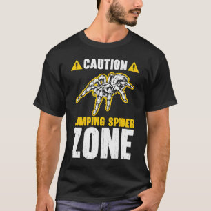 T-shirt Jumping Spider Zone Arachnid Tarantula Keeper Spid