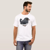 T-shirt Junco aux yeux foncés (couleur ardoise) (Devant entier)