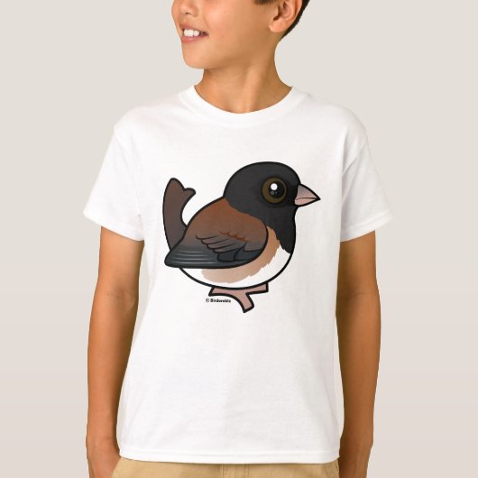 T-shirt Junco aux yeux foncés (Oregon) (Devant)