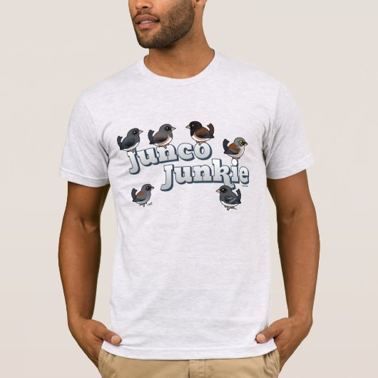 T-shirt Junco Junkie (Devant)