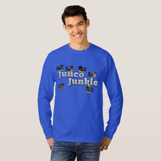 T-shirt Junco Junkie (Devant entier)