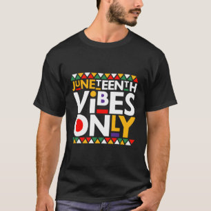 T-shirt Jundixième S Seulement 1865 Africain-Américain
