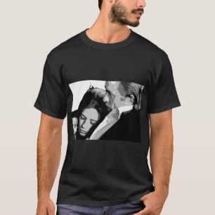 T-shirt June Carter Cash Et Johnny Cash Black And White P