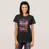 T-shirt June Girl I m not a One in a Million Birthday Quee (Devant entier)