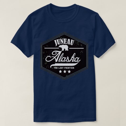 T-shirt Juneau Alaska (Design devant)