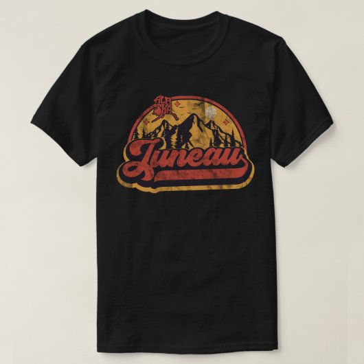T-shirt Juneau, Alaska (Design devant)