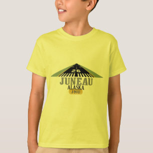 T-shirt Juneau Alaska - piste de l'aéroport