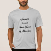 T-shirt Juneau est le NY de l'Alaska (Devant)