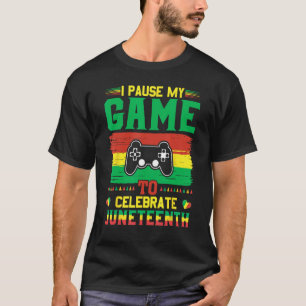 T-shirt Junenth est le véritable jour de l'indépendance 18