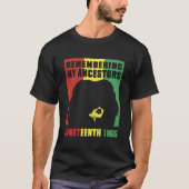 T-shirt Junenth Remembering My Ancestors (Devant)