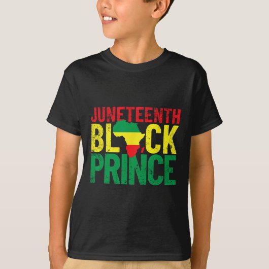 T-shirt Junet19e Prince pour les garçons Junet19e (Devant)