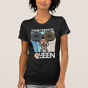 T-shirt Junetdix Queen Melanin Sista Black Girl Magic