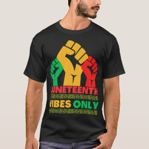 T-shirt Junetdix Vibes Noires Uniquement Melanin Sista Bru