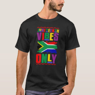 T-shirt Junetdix Vibes Seulement Depuis 1865 Afro American