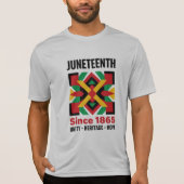 T-shirt Juneteenth (Devant)