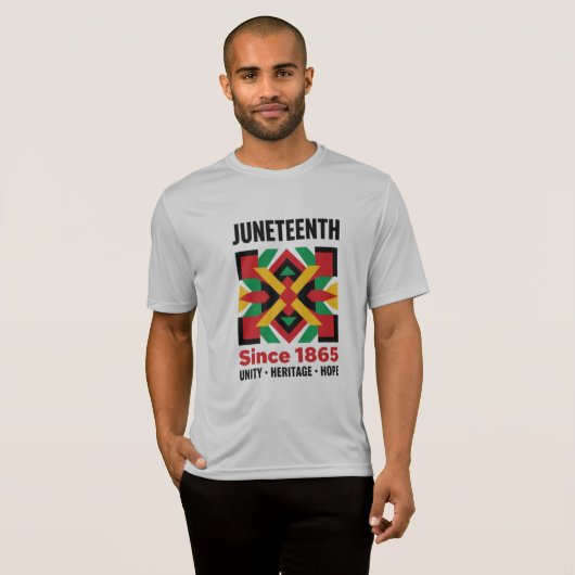 T-shirt Juneteenth (Devant entier)