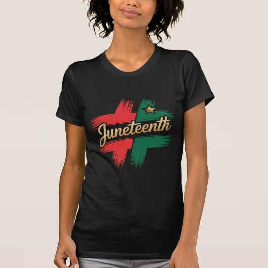 T-shirt Juneteenth (Devant)