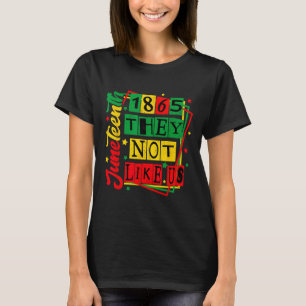 T-shirt Juneteenth 1865 Fierté noire Historique Tenue Blm 