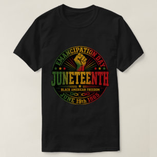 T-shirt Juneteenth 1865 Jour de l'émancipation