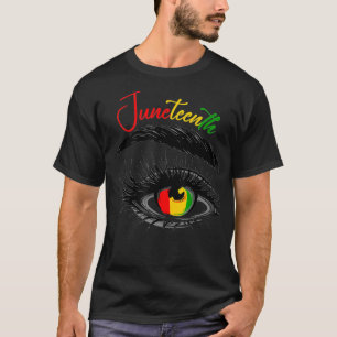 T-shirt Juneteenth African American Women Black History Pr