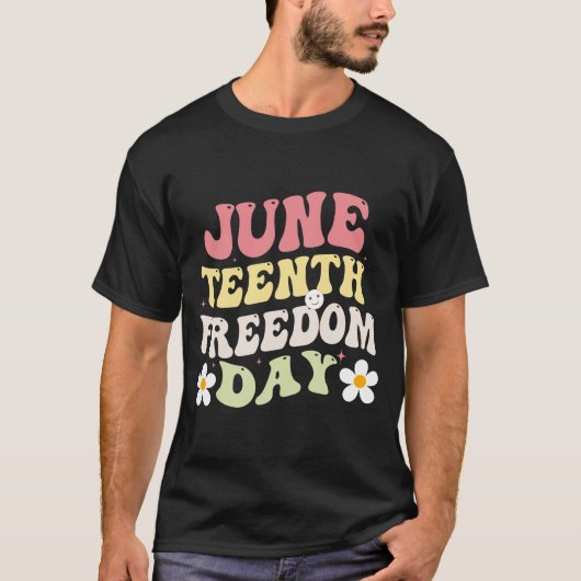 T-shirt Juneteenth Femmes T-Shirt Juneteenth  (Devant)