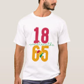 T-shirt Juneteenth - Histoire des Noirs (Devant)