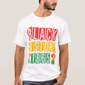 T-shirt Juneteenth - Histoire des Noirs  (Devant)