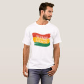 T-shirt Juneteenth - Histoire des Noirs (Devant entier)